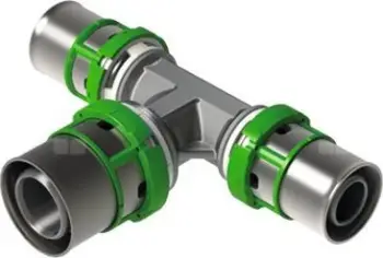 Tee reduktuese metalike Comap MultiSkin 7130RW403240, 40x3.5 32x3 40x3.5, për tuba multilayer