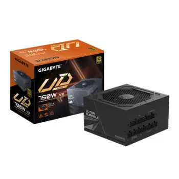Furnizues energjie GIGABYTE UD750GM PG5 V2, 750W, 80 PLUS Gold, modular