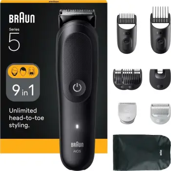 Makinë rroje Braun All-in-one Series 5 AIO5540 e zezë