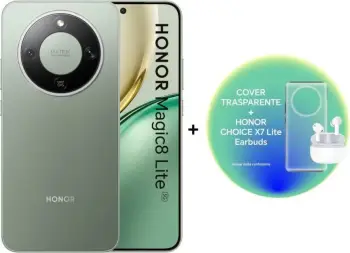 Celular Honor Magic 8 Lite 8GB 256GB 5G jeshil + Kufje X7 Lite + Mbështjellës TPU