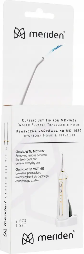 Koka zëvendësuese për irrigator oral Classic MDT-1612, set, të bardha