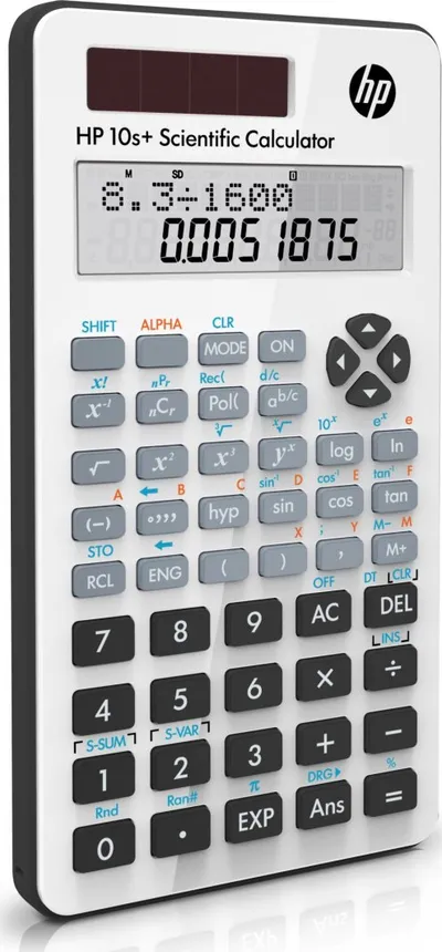 Kalkulator shkencor HP 10S Plus, 2 rreshta, ekran LCD, gri - 2