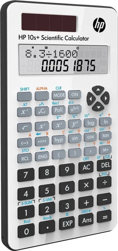 Kalkulator shkencor HP 10S Plus, 2 rreshta, ekran LCD, gri - 3