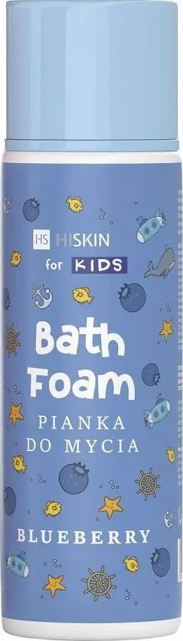 Shkumë banje për fëmijë HiSkin Kids Bath Foam, 250ml, blu