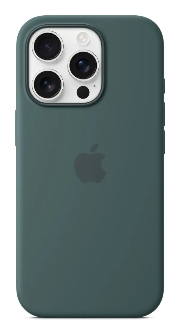 Apple iPhone 16 Pro - Silicone Case with MagSafe - Lake green - 4