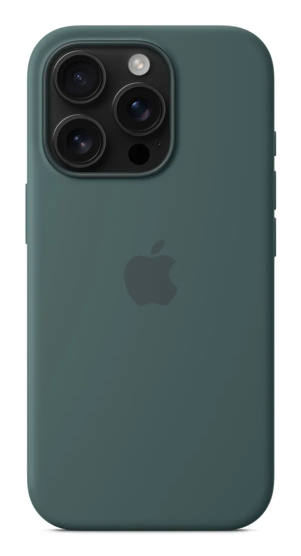 Apple iPhone 16 Pro - Silicone Case with MagSafe - Lake green - 5