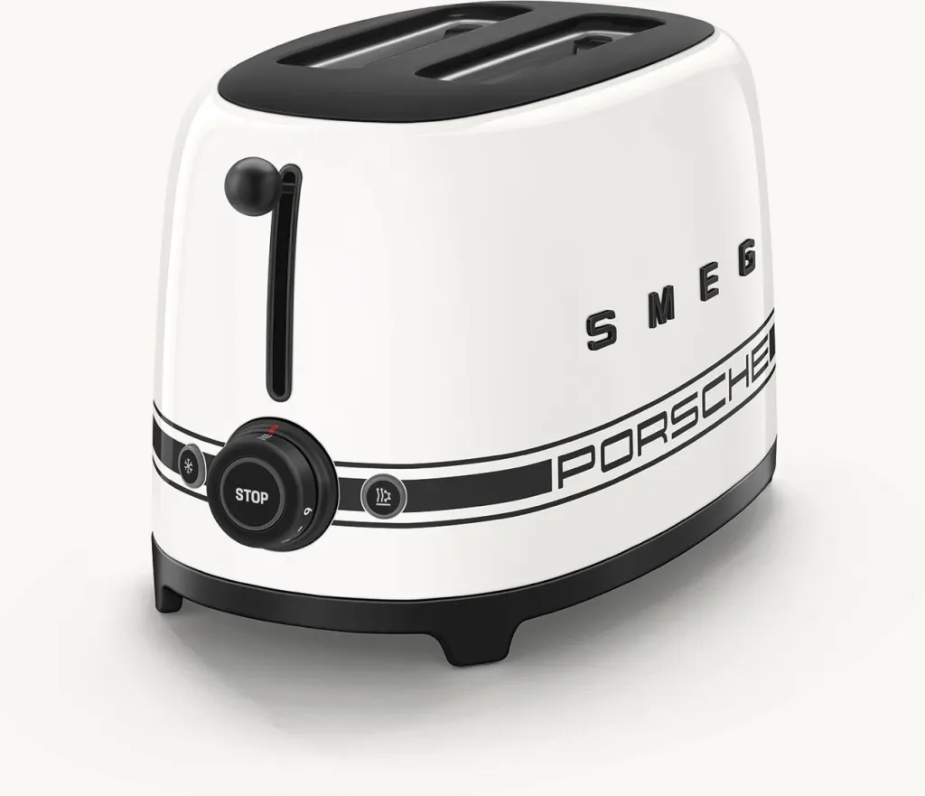 Thekëse buke SMEG X Porche TSF01PCWEU, e bardhë - 2