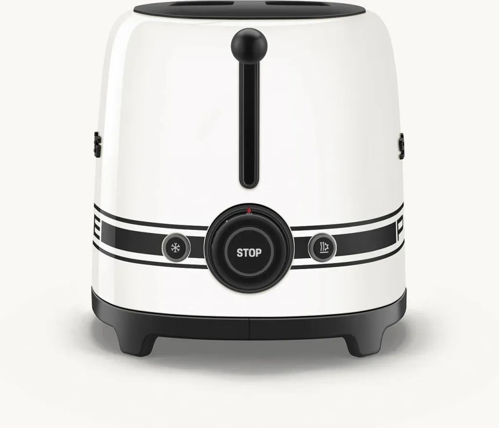 Thekëse buke SMEG X Porche TSF01PCWEU, e bardhë - 3
