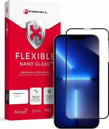 Xham mbrojtës Forcell 5D Hybrid, për iPhone 13 Pro Max dhe 14 Plus, transparent
