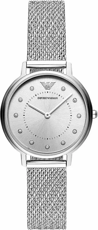 Orë dore për femra Emporio Armani Kappa, argjendi