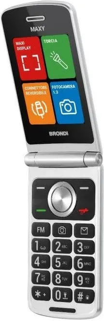 Celular Brondi Maxy White DS, i bardhë - 1