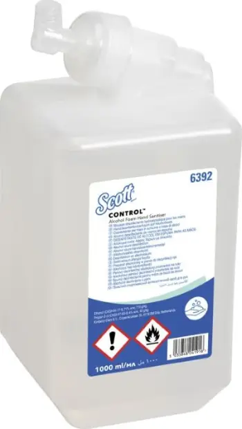 Shkumë dezinfektuese duarsh Scott Hand Disinfection Foam 6392, 1L, me alkool