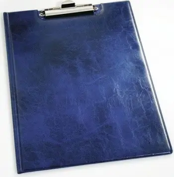 Clipboard Durable DE LUXE, A4, me kapak, blu