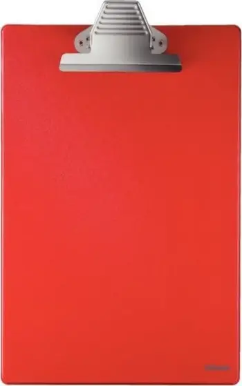 Clipboard Esselte A4, plastik, i kuq