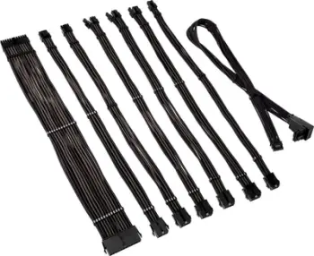 Set kabllosh zgjatuese Kolink Core Pro 12VHWPR Type 2, 16AWG, për GPU, e zezë gri