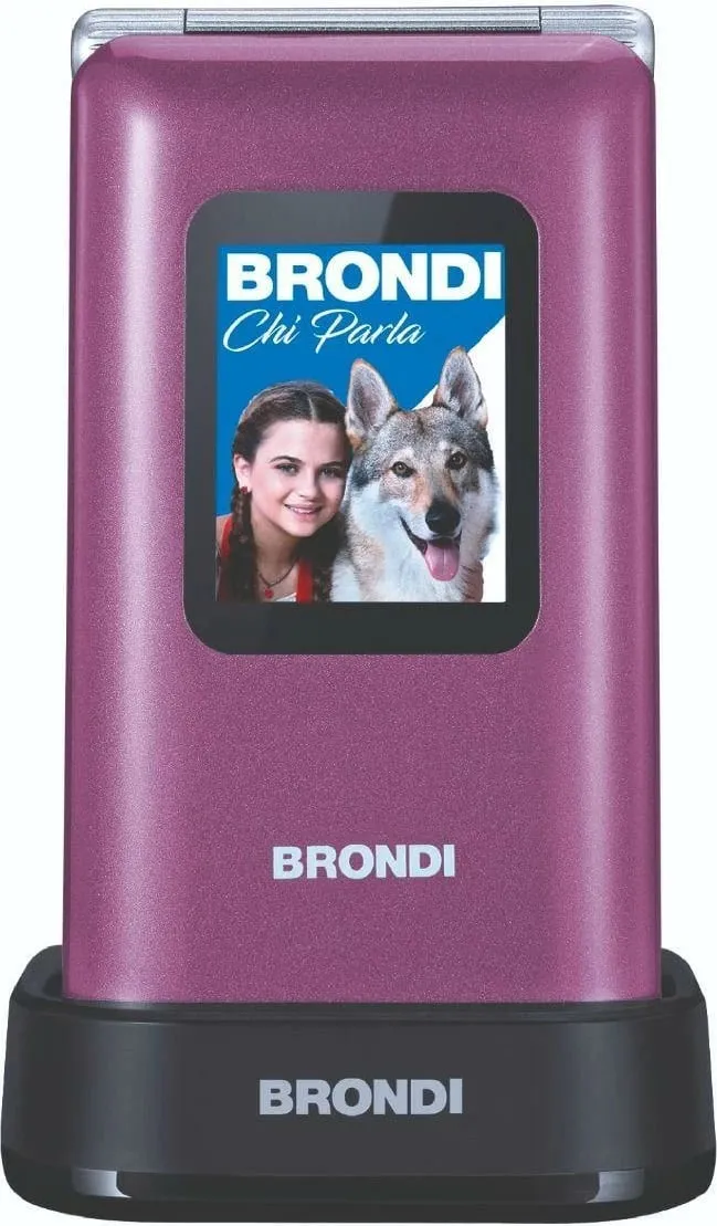 Celular Brondi Amico Prezioso Violet - 1