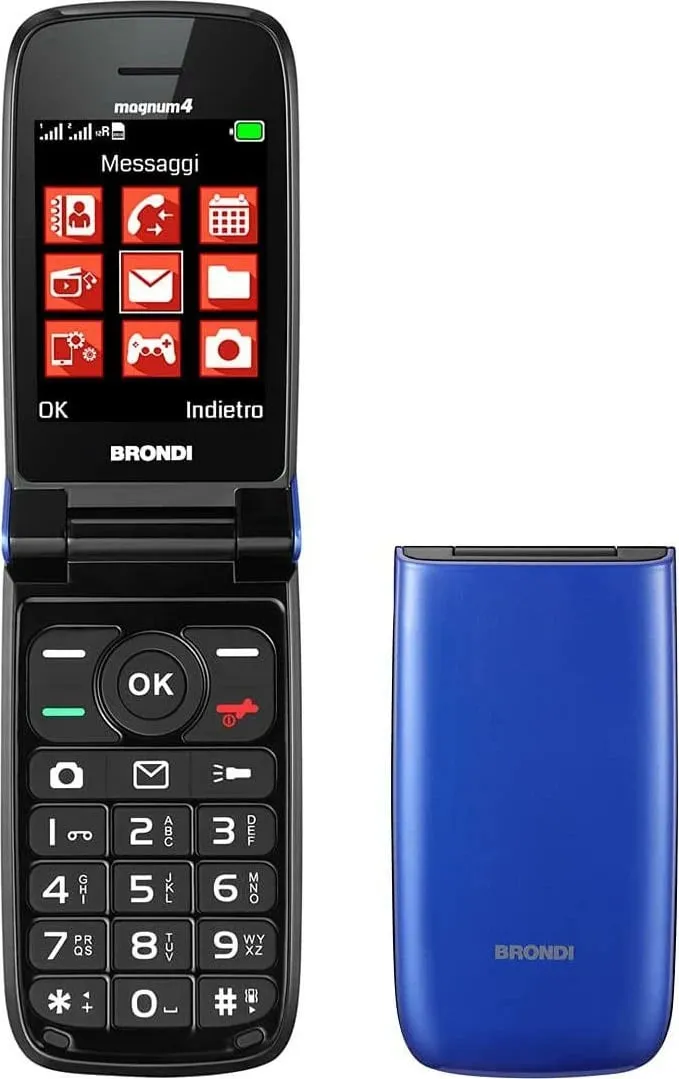 Celular Brondi Magnum 4 Blu DS, ngjyrë blu - 1