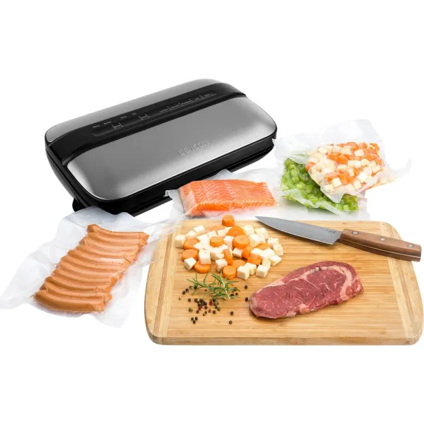 Pajisje për mbyllje të qeseve SVS 4010SS, 120W - 8