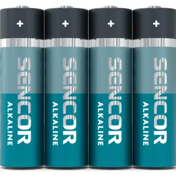 Bateri Sencor SBA LR6 4S AA Alk, 4 copë