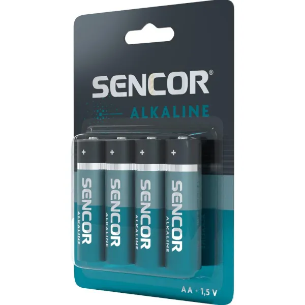 Bateri Sencor SBA LR6 4BP AA Alk, 4 copë - 2