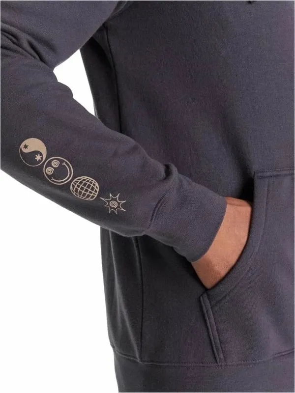 Duks me kapuq Quiksilver për meshkuj, navy blue - 4