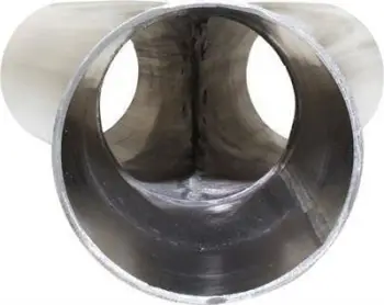 Tee shkarkimi TurboWorks 45°, 70 mm, inox 304