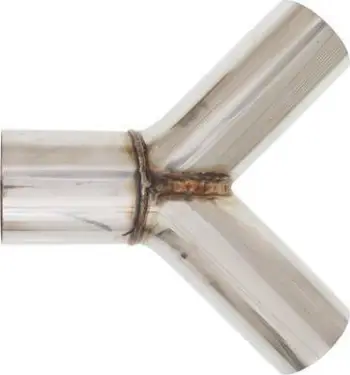 Tee shkarkimi TurboWorks 90°, 51mm 63mm, çelik inox 304
