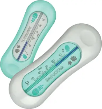 Termometër banje Baby Nova, i gjelbërt