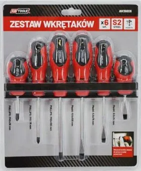 Set kaçavidash AWTools AW36806, 6 copë, S2 CR-V, me mbajtëse - 1