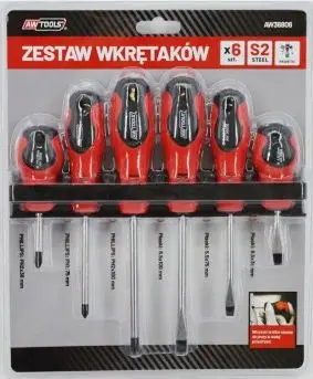 Set kaçavidash AWTools AW36806, 6 copë, S2 CR-V, me mbajtëse