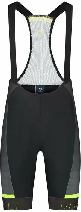 Shorce sportive Yakimasport për meshkuj, të zeza-fluoreshente
