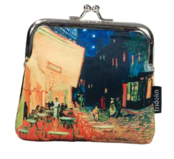 Coin Purse Cafe De Nuit Van Gogh - Fridolin
