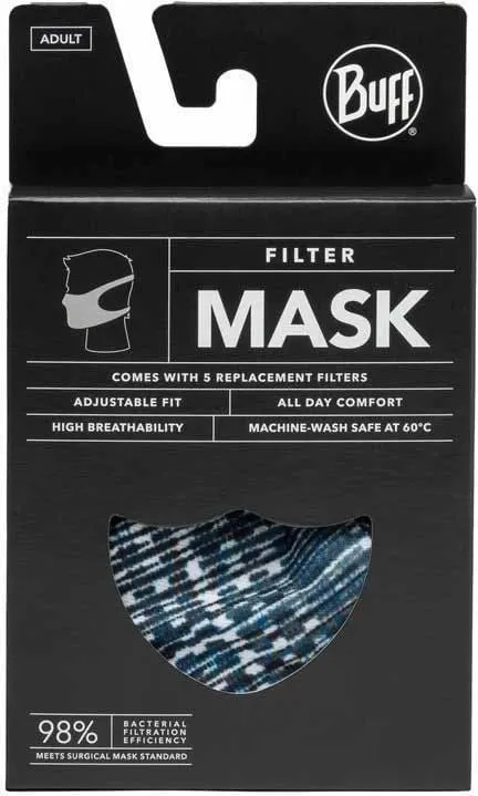 Maskë filtruese Buff, unisex, azir multi - 18