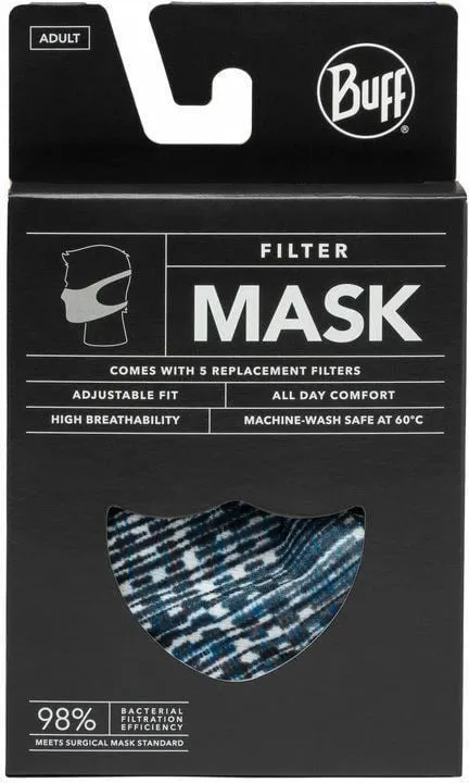 Maskë filtruese Buff, unisex, azir multi - 9