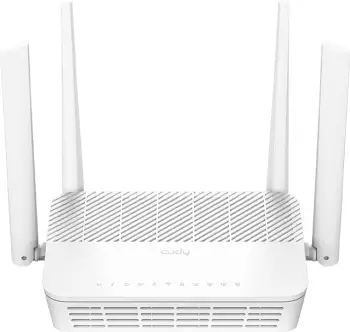 Router wireless AX3000 xPON, 4 porta Gigabit, Dual-Band, i bardhë