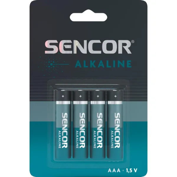 Bateri Sencor SBA LR03 4BP AAA Alk, 4 copë - 1