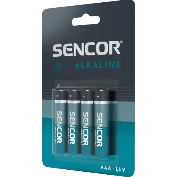 Bateri Sencor SBA LR03 4BP AAA Alk, 4 copë - 2