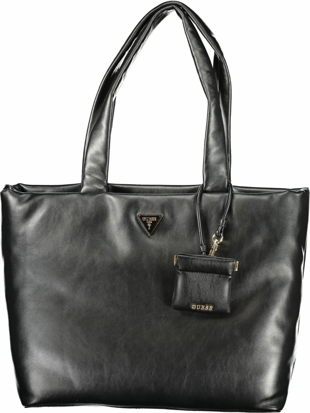 Çantë femrash GUESS JEANS Sunetra, e zezë - 1