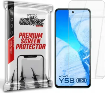 Xham mbrojtës Grizz HybridGlass 9H, për Vivo Y58, transparent
