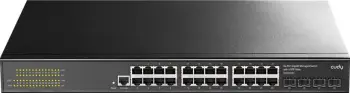 Switch 24-portësh, Other GS2024S2, Layer 2, 4 slot SFP, i zi