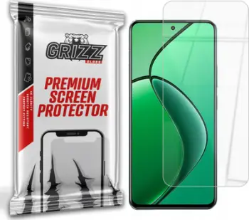Xham mbrojtës Grizz HybridGlass për Realme 13 4G, 9H, transparant