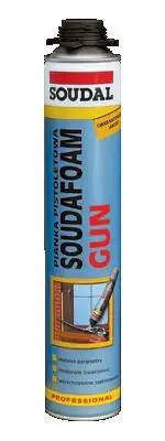 Shkumë montimi Soudal Gun Foam, 750ml, për pistoletë aplikimi