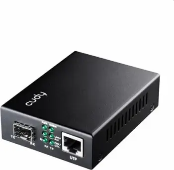 Konvertues Media Gigabit Ethernet me Dalje PoE (MC220P)