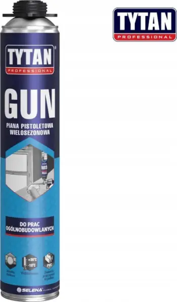 Shkumë montimi Tytan Gun Low-Expansion, 750 ml, zgjerim i ulët