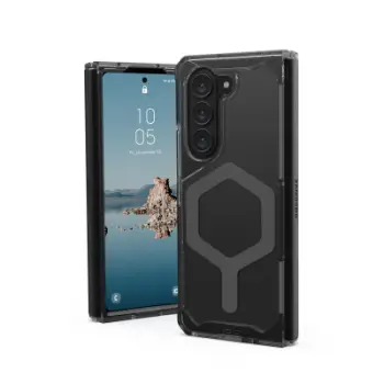 Mbulesë UAG Plyo Pro për Samsung Galaxy Z Fold 5, transparente, gri hapësinor
