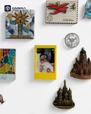 Polaroid Fridge Magnet (Magnetic Photo Frame) - verdhe