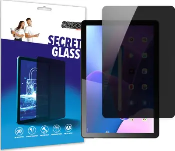 Xham mbrojtës Grizz SecretGlass për Lenovo Tab M10 Plus 10.6" 3rd Gen, hibrid, efekt privatësie