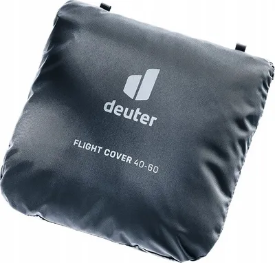 Mbulesë udhëtimi për çantë shpine Deuter Flight Cover, 40-60L, e zezë - 1