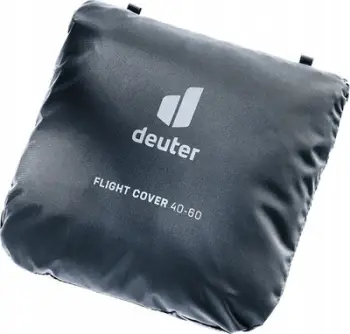 Mbulesë udhëtimi për çantë shpine Deuter Flight Cover, 40-60L, e zezë