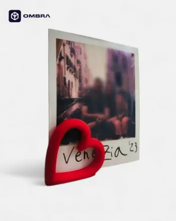 Heart Photo Stand for Polaroids – e kuqe